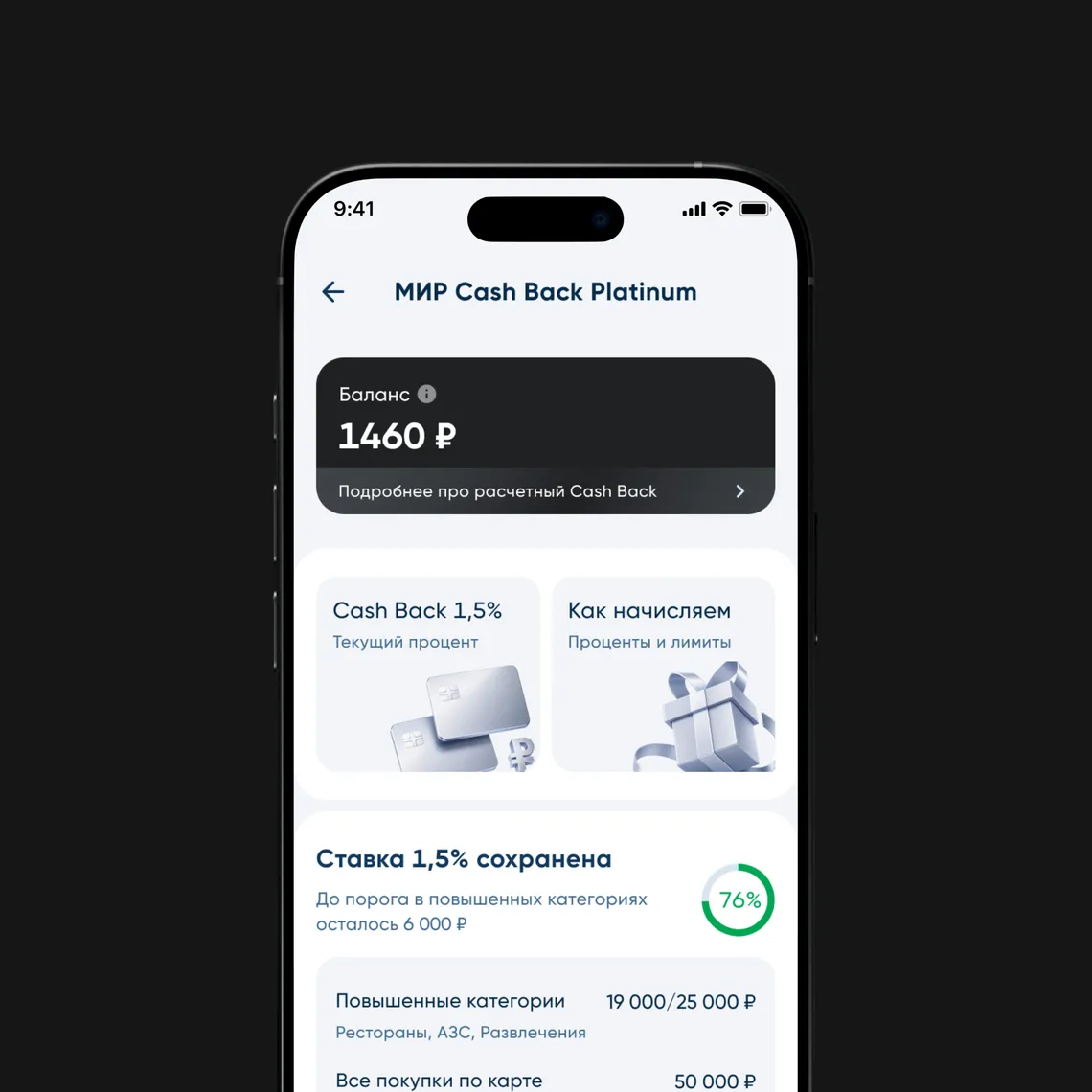 Bank Saint Petersburg: Transparent Cashback